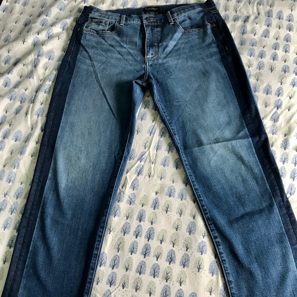 Banana Republic Crop Jeans- Girlfriend Fit- Tall